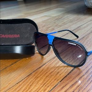 Carrera MACHU FNS/N3 Sunglasses,black/blue(RARE)